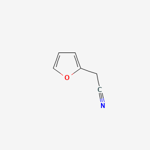 2-(Furan-2-yl)acetonitrile chemical structure (CAS 2745-25-7)