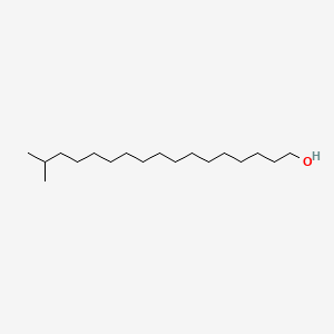 Isostearyl alcohol chemical structure (CAS 27458-93-1)