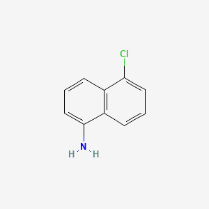 5-Chloronaphthalen-1-amine chemical structure (CAS 2750-80-3)