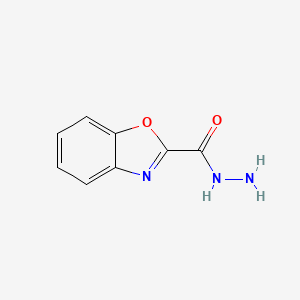 Benzo[d]oxazole-2-carbohydrazide chemical structure (CAS 27507-90-0)