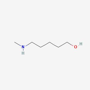 5-(Methylamino)pentan-1-ol chemical structure (CAS 2751-70-4)