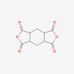 1,2,4,5-Cyclohexanetetracarboxylic Dianhydride chemical structure (CAS 2754-41-8)