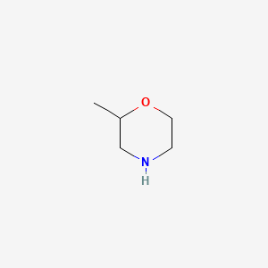 2-Methylmorpholine chemical structure (CAS 27550-90-9)
