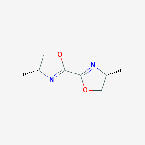 (4R,4'R)-4,4'-Dimethyl-4,4',5,5'-tetrahydro-2,2'-bioxazole chemical structure (CAS 2755167-59-8)