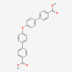 4',4'''-Oxybis(([1,1'-biphenyl]-4-carboxylic acid)) chemical structure (CAS 2755653-45-1)