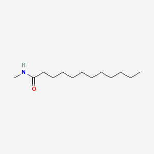 N-Methyldodecanamide chemical structure (CAS 27563-67-3)