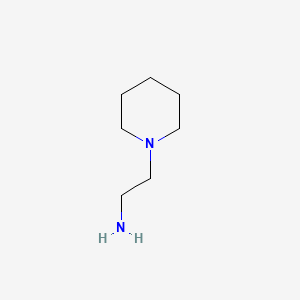 N-(2-Aminoethyl)piperidine chemical structure (CAS 27578-60-5)