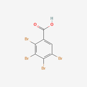 2,3,4,5-Tetrabromobenzoic acid chemical structure (CAS 27581-13-1)