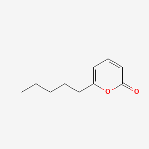 6-Pentyl-2H-pyran-2-one chemical structure (CAS 27593-23-3)