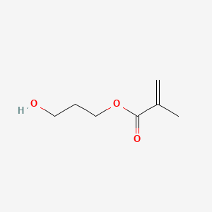3-Hydroxypropyl methacrylate chemical structure (CAS 2761-09-3)