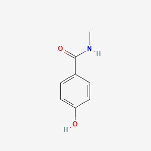 4-Hydroxy-N-methylbenzamide chemical structure (CAS 27642-27-9)