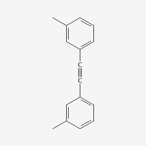 1,2-Di-m-tolylethyne chemical structure (CAS 2765-16-4)