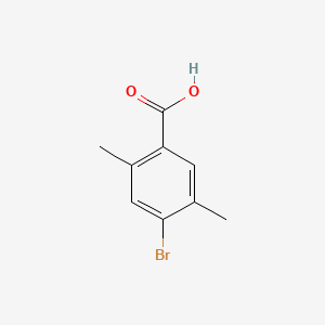 4-Bromo-2,5-dimethylbenzoic acid chemical structure (CAS 276677-03-3)