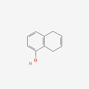 5,8-Dihydro-1-naphthol chemical structure (CAS 27673-48-9)