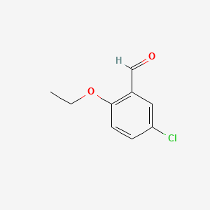 5-Chloro-2-ethoxybenzaldehyde chemical structure (CAS 27682-64-0)