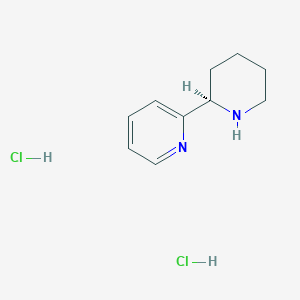 (R)-2-(Piperidin-2-yl)pyridine dihydrochloride chemical structure (CAS 2771315-93-4)