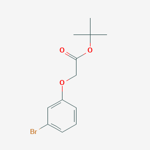 tert-Butyl 2-(3-bromophenoxy)acetate chemical structure (CAS 277331-38-1)