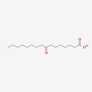8-Oxohexadecanoic acid chemical structure (CAS 2777-52-8)
