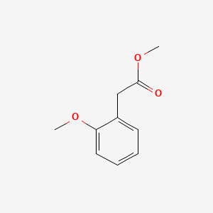 Methyl 2-Methoxyphenylacetate chemical structure (CAS 27798-60-3)