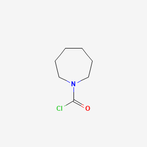 Azepane-1-carbonyl chloride chemical structure (CAS 27817-35-2)