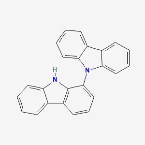 9H-1,9'-Bicarbazole chemical structure (CAS 27825-35-0)