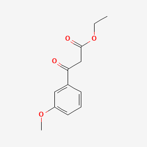 Ethyl (3-Methoxybenzoyl)acetate chemical structure (CAS 27834-99-7)
