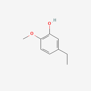 5-Ethyl-2-methoxyphenol chemical structure (CAS 2785-88-8)