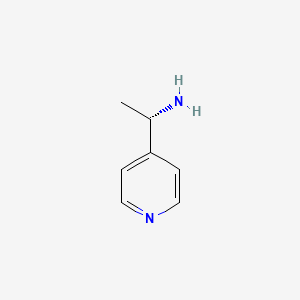 (S)-1-(4-Pyridyl)ethylamine chemical structure (CAS 27854-96-2)