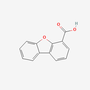 Dibenzo[b,d]furan-4-carboxylic acid chemical structure (CAS 2786-05-2)