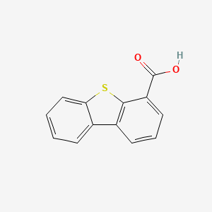 Dibenzo[b,d]thiophene-4-carboxylic acid chemical structure (CAS 2786-08-5)