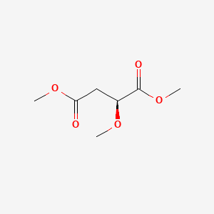 Dimethyl (S)-2-methoxysuccinate chemical structure (CAS 27871-50-7)