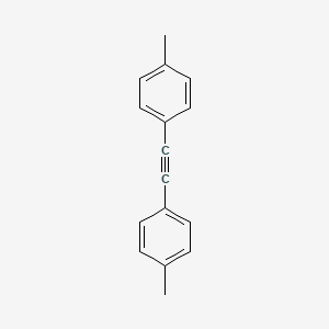 1,2-Di-p-tolylethyne chemical structure (CAS 2789-88-0)