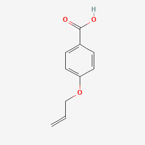 4-(Allyloxy)benzoic acid chemical structure (CAS 27914-60-9)