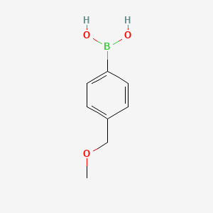 (4-(Methoxymethyl)phenyl)boronic acid chemical structure (CAS 279262-11-2)