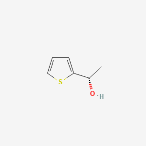 (S)-1-(Thiophen-2-yl)ethanol chemical structure (CAS 27948-39-6)