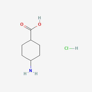 trans-4-Aminocyclohexanecarboxylic acid hydrochloride chemical structure (CAS 27960-59-4)