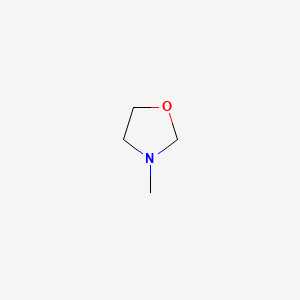 3-Methyl-1,3-oxazolidine chemical structure (CAS 27970-32-7)