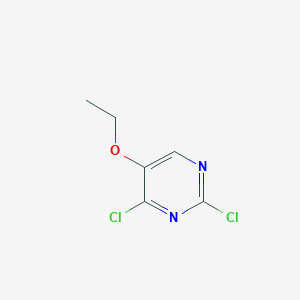 2,4-Dichloro-5-ethoxypyrimidine chemical structure (CAS 280582-25-4)