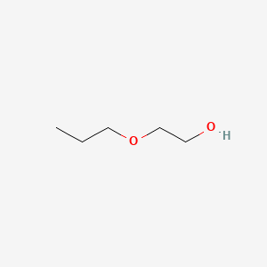 2-Propoxyethanol chemical structure (CAS 2807-30-9)