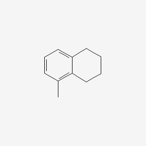 5-Methyl-1,2,3,4-tetrahydronaphthalene chemical structure (CAS 2809-64-5)