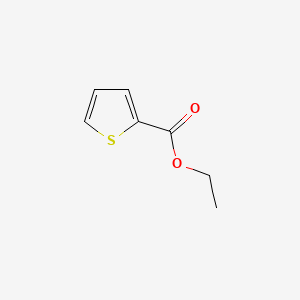 Ethyl 2-thiophenecarboxylate chemical structure (CAS 2810-04-0)
