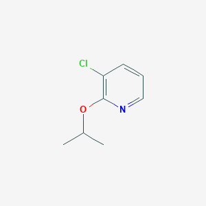 3-Chloro-2-isopropoxypyridine chemical structure (CAS 282723-22-2)
