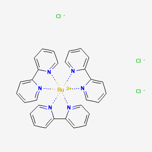 Tris(2,2'-bipyridine)trichlorideruthenium chemical structure (CAS 28277-46-5)