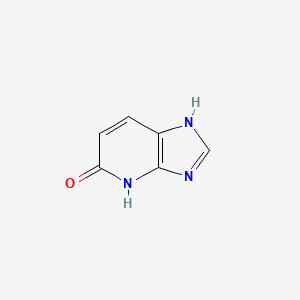 3,4-Dihydroimidazo[4,5-b]pyridin-5-one chemical structure (CAS 28279-48-3)