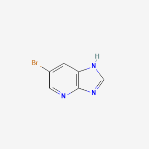 6-Bromo-4H-imidazo[4,5-b]pyridine chemical structure (CAS 28279-49-4)