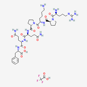 1-7-Substance P trifluoroacetate chemical structure (CAS 2828433-22-1)