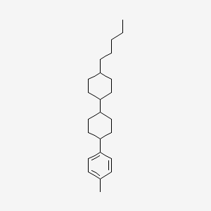 4-Pentyl-4'-(p-tolyl)-1,1'-bi(cyclohexane) chemical structure (CAS 2828433-73-2)