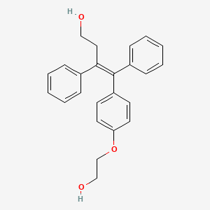(Z)-4-(4-(2-Hydroxyethoxy)phenyl)-3,4-diphenylbut-3-en-1-ol chemical structure (CAS 2828439-34-3)