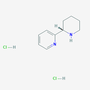 (S)-2-(Piperidin-2-yl)pyridine dihydrochloride chemical structure (CAS 2829279-59-4)