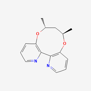(6R,8R,13aS)-7,8-Dihydro-6,8-dimethyl-6H-[1,5]dioxonino[7,6-b:8,9-b']dipyridine chemical structure (CAS 2829282-16-6)